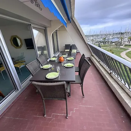 3 Pieces Pour 4 Avec Terrasse Vue Port - Fr-1-731-145 Apartment *