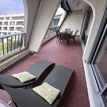 Apartment 3 Pieces Pour 4 Avec Terrasse Vue Port - Fr-1-731-145