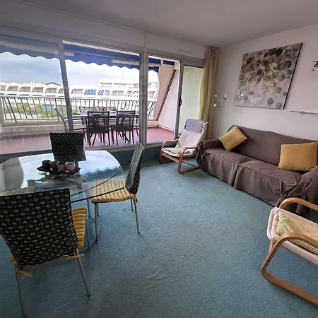 Apartment 3 Pieces Pour 4 Avec Terrasse Vue Port - Fr-1-731-145 Le Grau-du-Roi